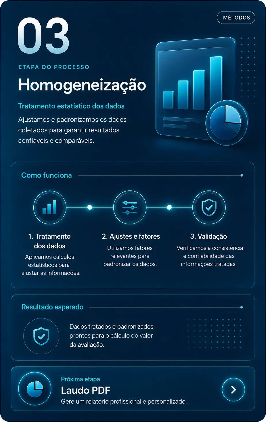 Etapa 03 — Homogeneização estatística